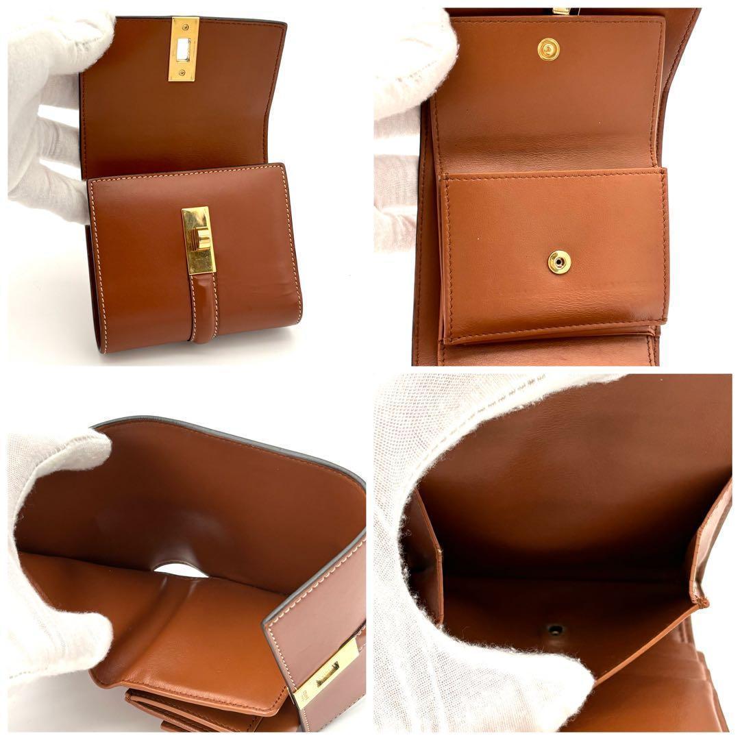 Celine Wallet Small Trifold Brown — view 5