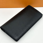 Louis Vuitton Portefeuille Brazza Epi Black Bifold Wallet — view 5