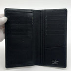 Louis Vuitton Portefeuille Brazza Epi Black Bifold Wallet — view 8