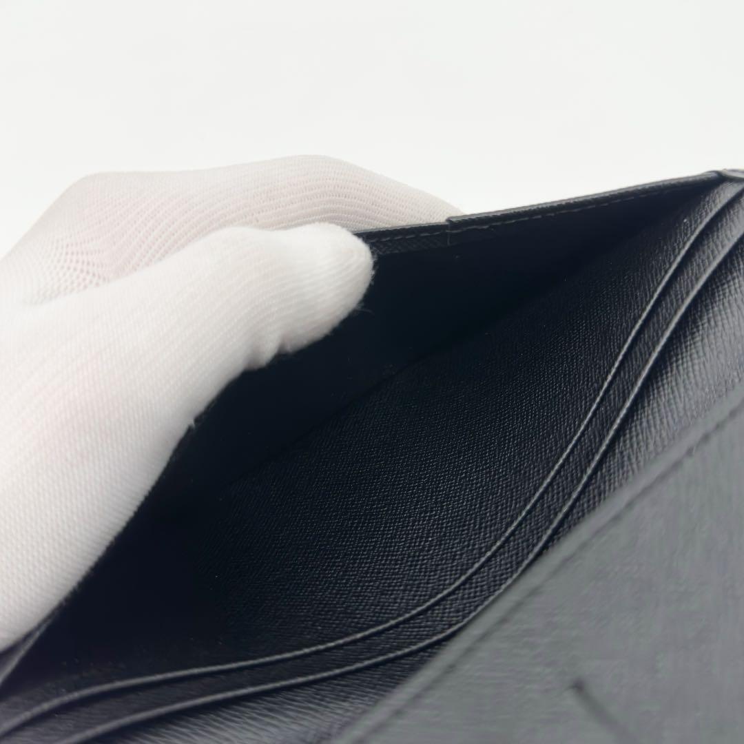 Louis Vuitton Portefeuille Brazza Epi Black Bifold Wallet — view 9