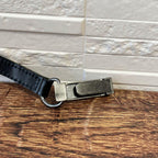 Chanel Leather Silver Buckle Narrow Belt Black — view 7