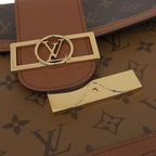 Louis Vuitton Monogram Reverse Dauphine PM Shoulder Bag — view 5