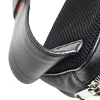 Gucci GG Supreme Sherry Line Body Bag Belt Waist Black Multicolor — view 4