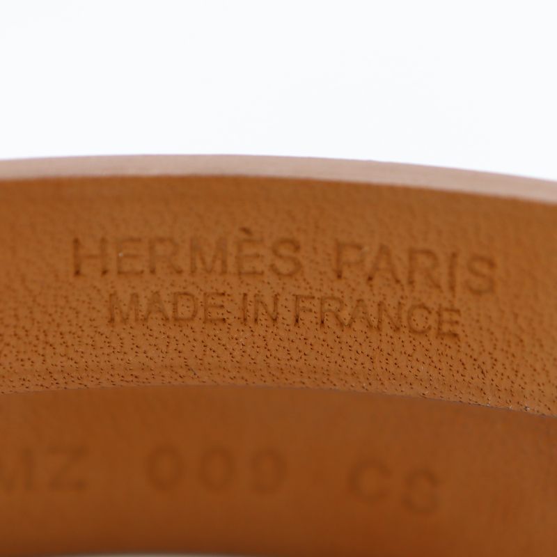 Hermes Mini Kelly Dubretour Bracelet T2 White Gold Color — view 9