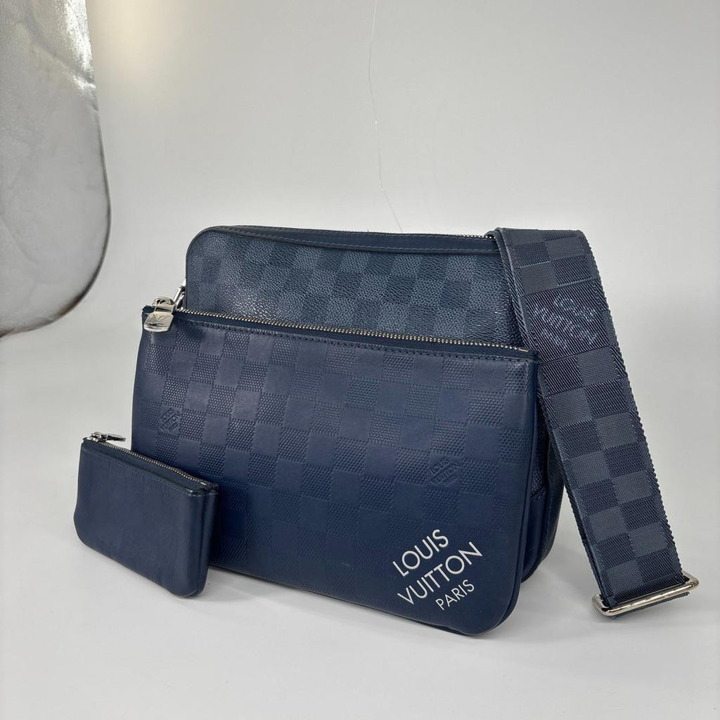 Louis Vuitton Super Damier Squared Trio Messenger — view 2