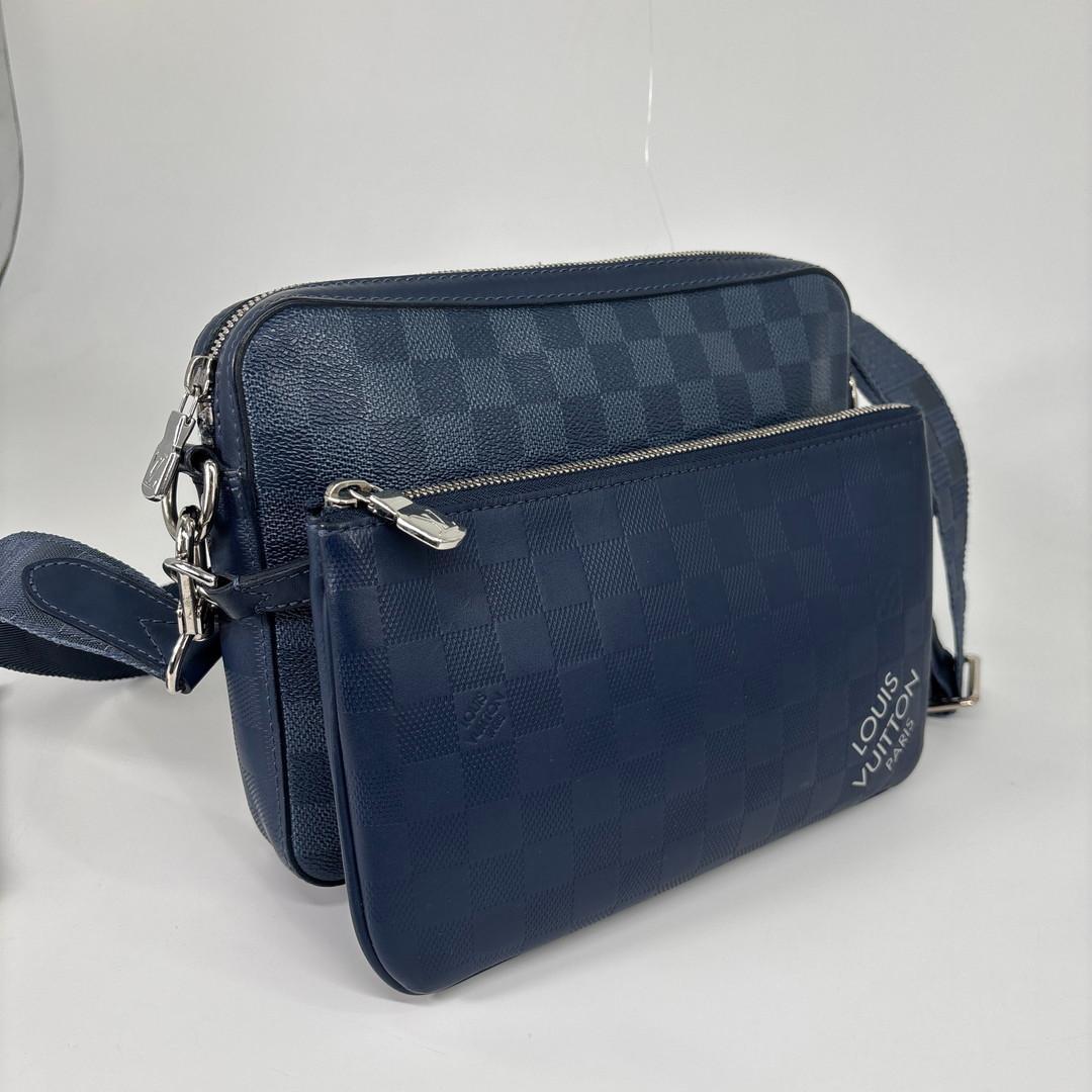 Louis Vuitton Super Damier Squared Trio Messenger — view 3