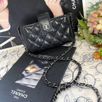 Chanel Mini Quilted Pochette Chain Shoulder