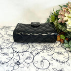 Chanel Mini Quilted Pochette Chain Shoulder — view 8