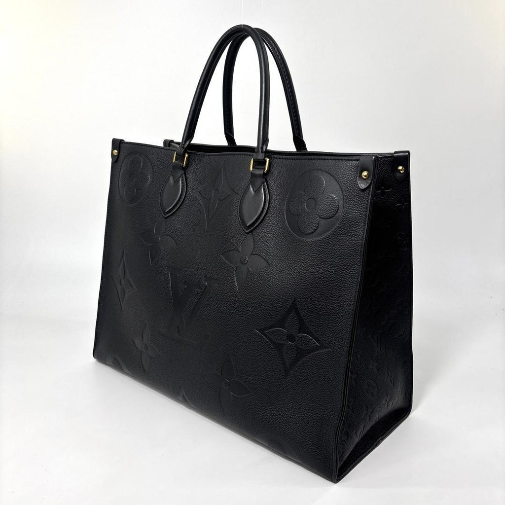 Louis Vuitton Monogram Empreinte On The Go GM Tote Bag — view 2