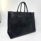 Louis Vuitton Monogram Empreinte On The Go GM Tote Bag — view 3