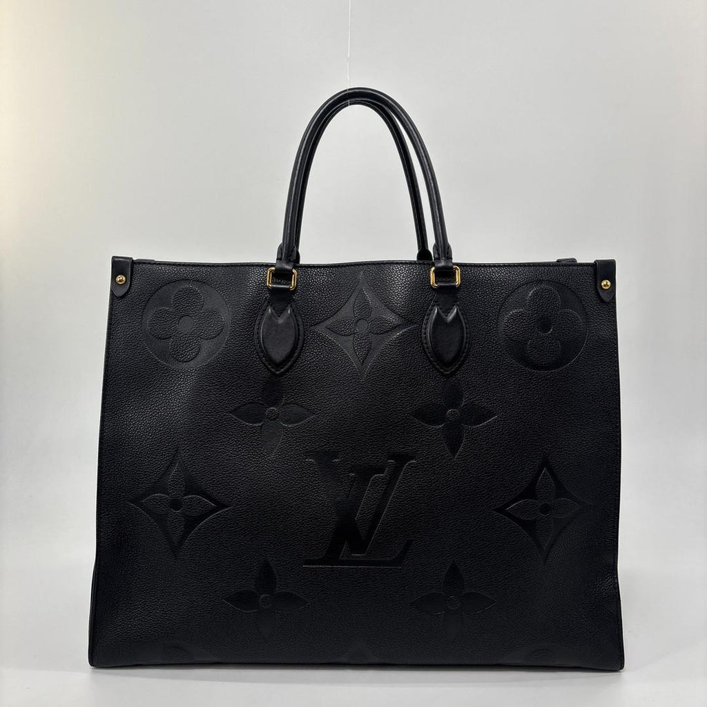 Louis Vuitton Monogram Empreinte On The Go GM Tote Bag — view 5