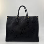 Louis Vuitton Monogram Empreinte On The Go GM Tote Bag — view 5