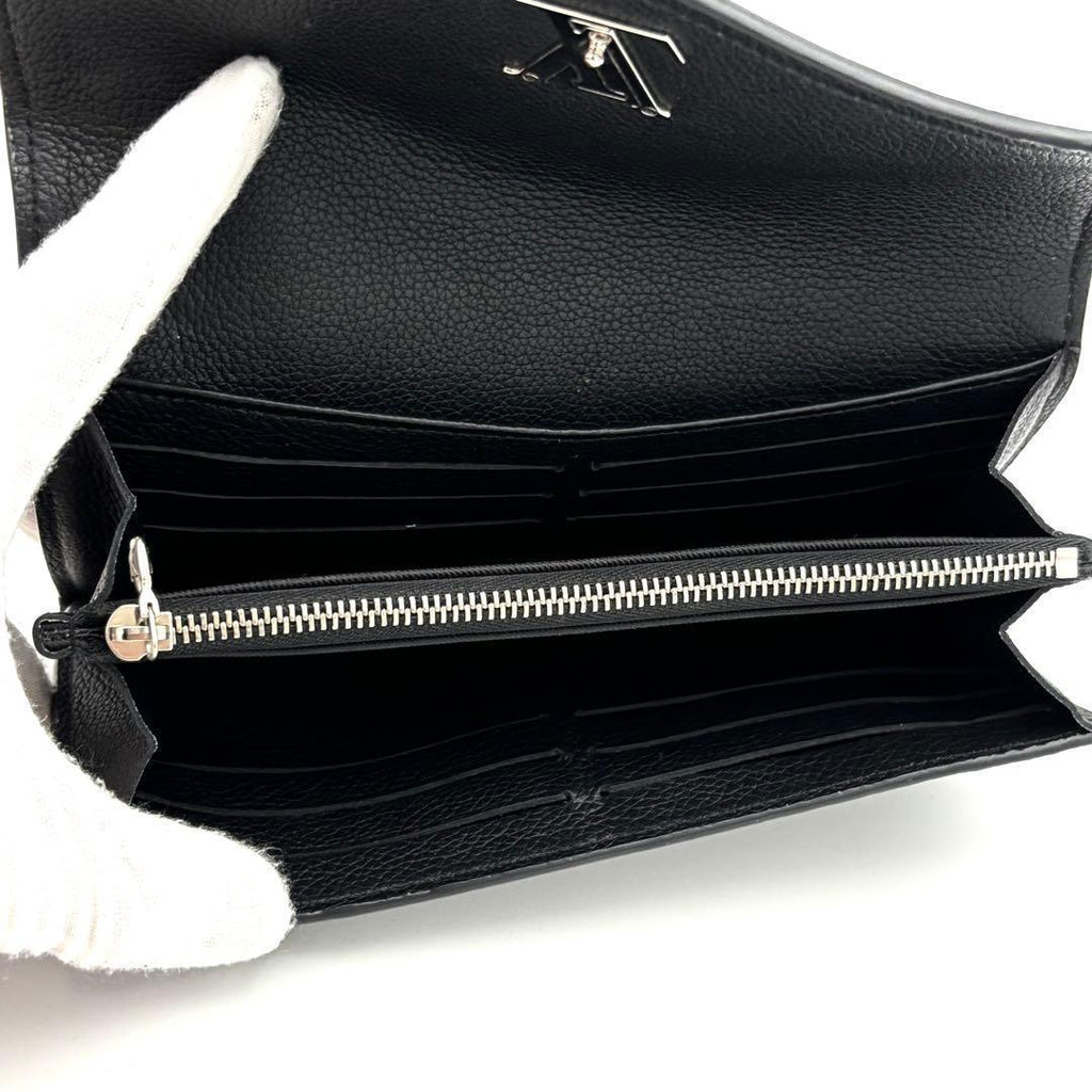 Louis Vuitton Bifold Portefeuille My Lockme Black Wallet — view 4