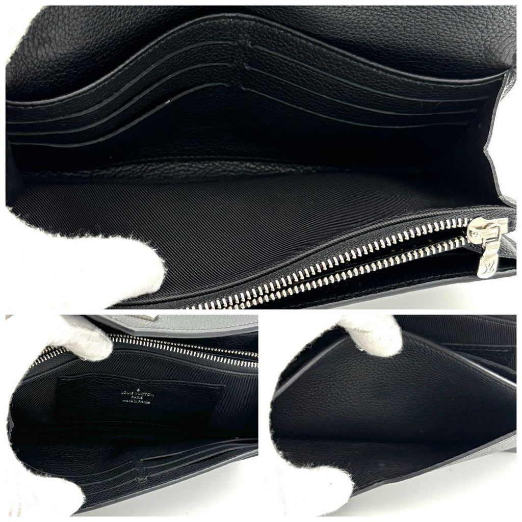 Louis Vuitton Bifold Portefeuille My Lockme Black Wallet — view 6