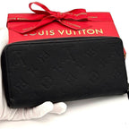 Louis Vuitton Wallet Zippy Horizontal Black — view 2