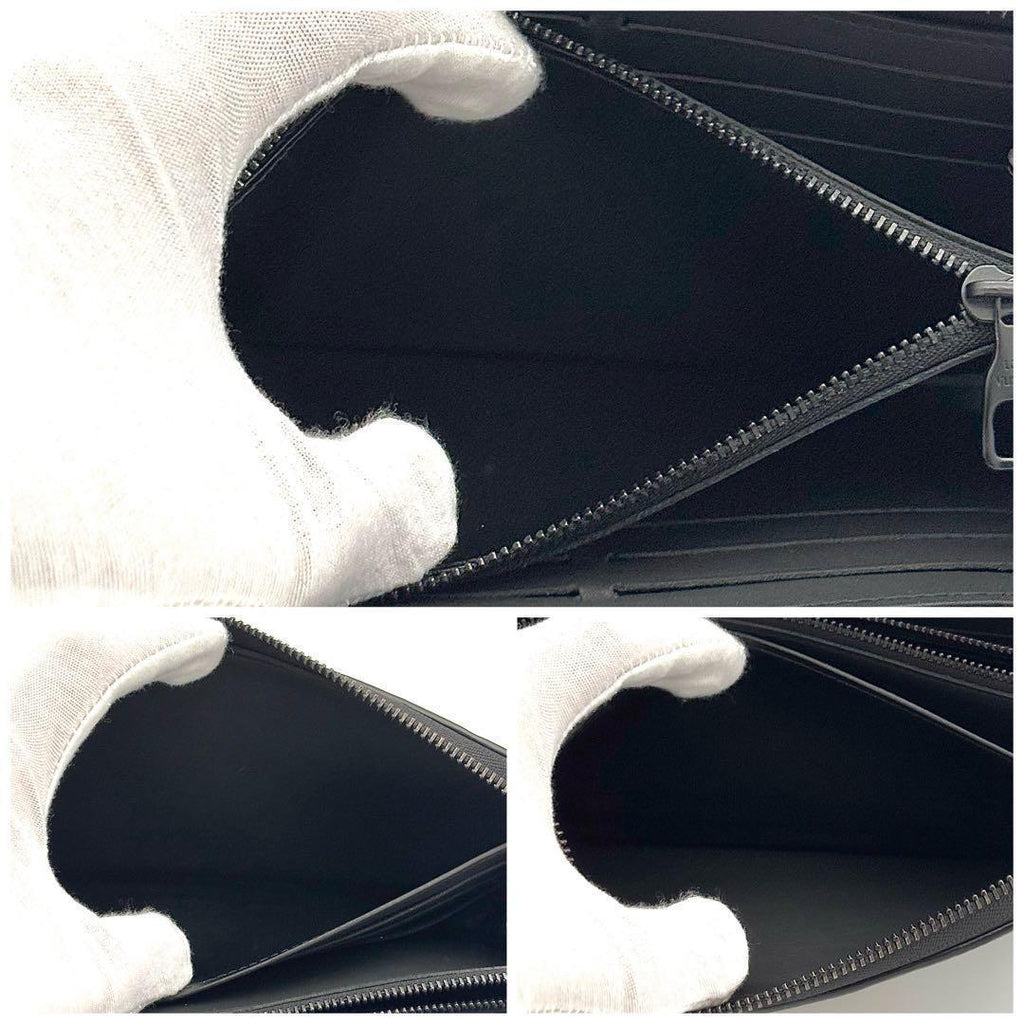 Louis Vuitton Wallet Zippy Horizontal Black — view 4