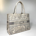 Dior Super Book Tote Bag Medium Toile de Jouy — view 3