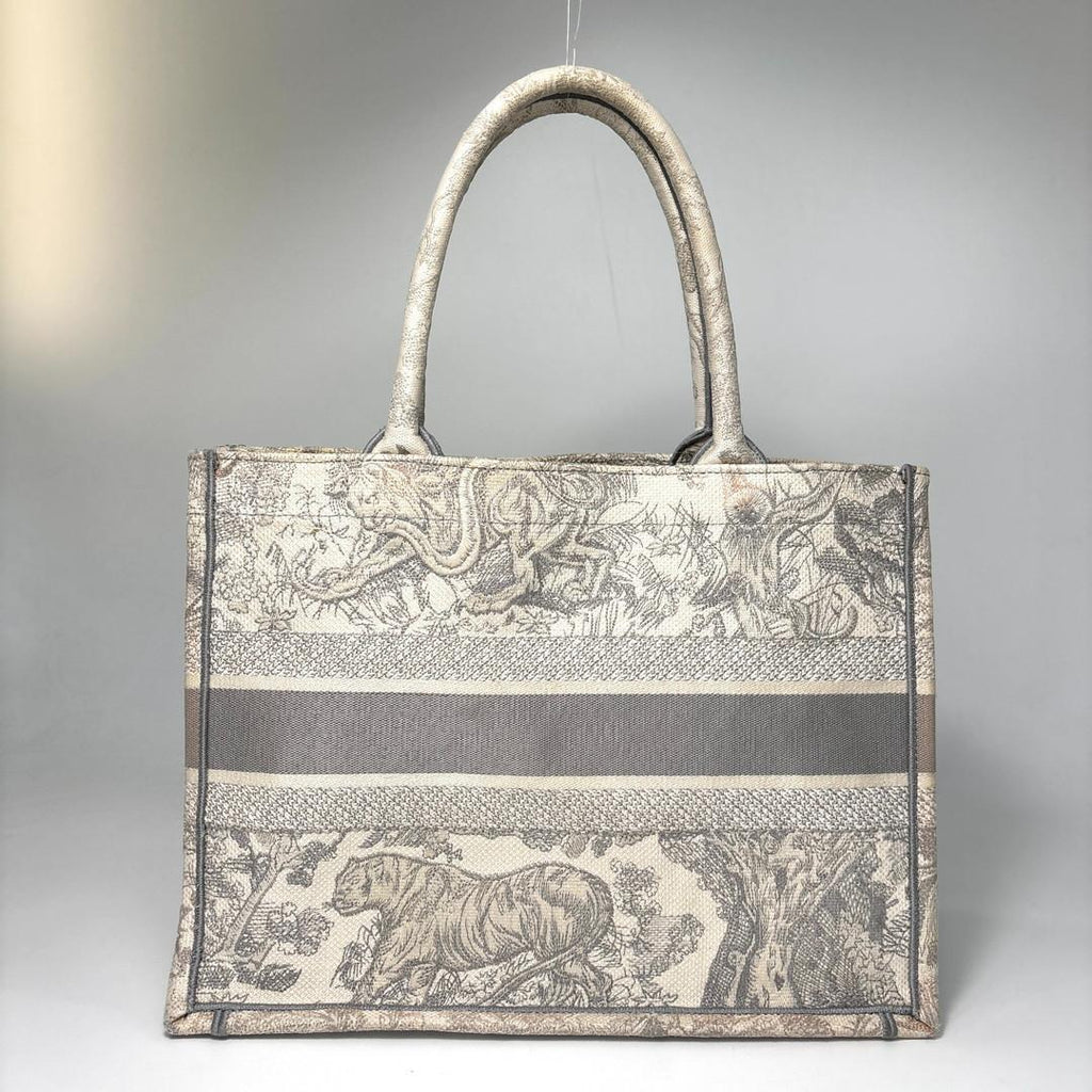 Dior Super Book Tote Bag Medium Toile de Jouy — view 5