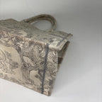 Dior Super Book Tote Bag Medium Toile de Jouy — view 8