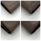Celine Small Flap Wallet Triomphe Trifold Greige — view 8