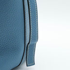 Hermes Picotin PM Blue Gene Taurillon Handbag — view 4