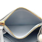 Louis Vuitton Wallet Porte Monnaie Rosalie Azur Blue Empreinte — view 6