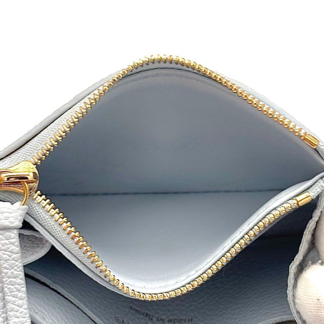 Louis Vuitton Wallet Porte Monnaie Rosalie Azur Blue Empreinte — view 6