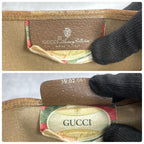 Gucci GG Tote Brown Beige Logo Leather — view 9
