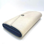 Louis Vuitton Color Empreinte Portefeuille Sarah Blue Jean Wallet — view 5