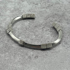 Bottega Veneta Intrecciato Cuff Bangle Bracelet