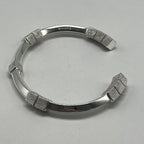 Bottega Veneta Intrecciato Cuff Bangle Bracelet — view 3