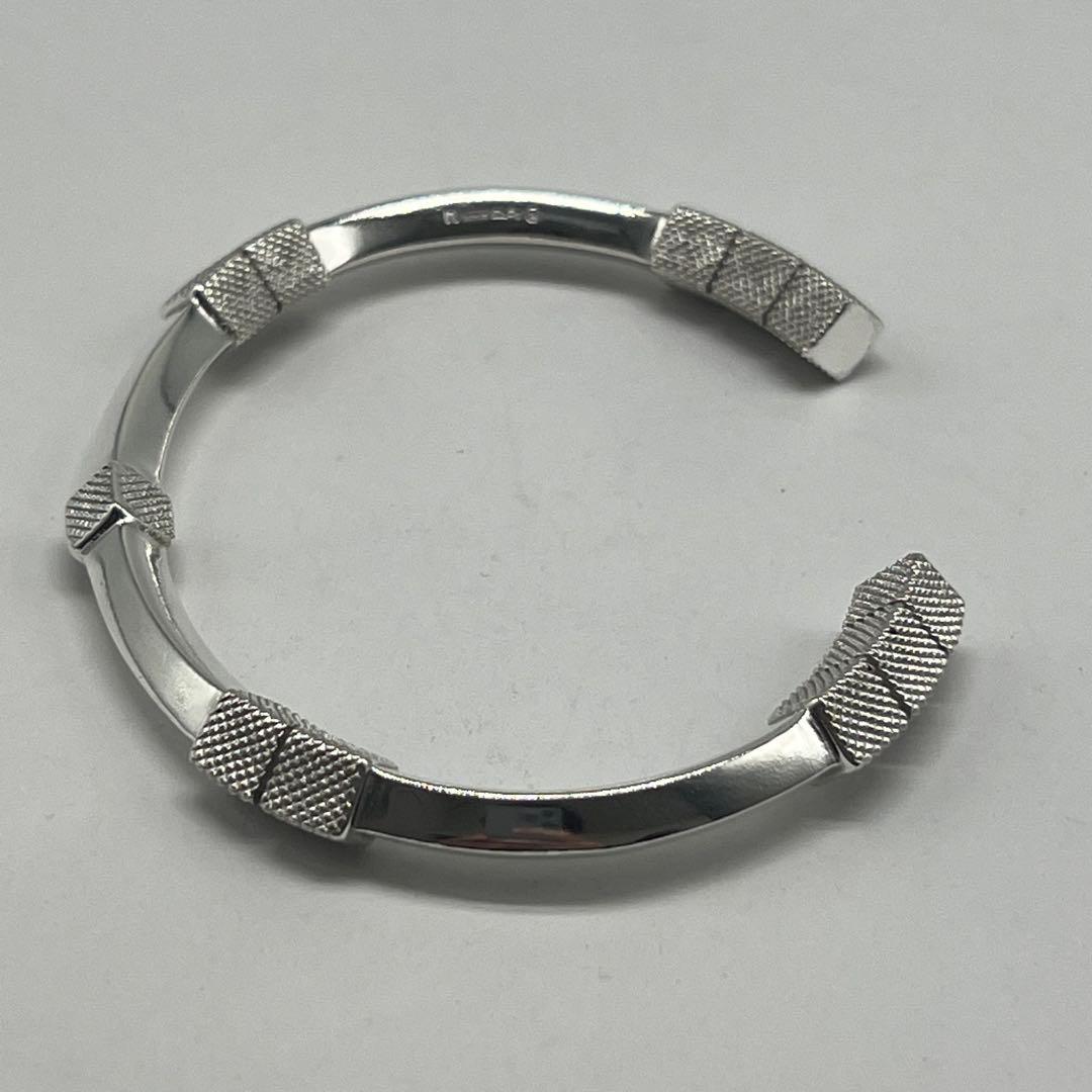 Bottega Veneta Intrecciato Cuff Bangle Bracelet — view 3