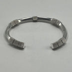 Bottega Veneta Intrecciato Cuff Bangle Bracelet — view 4