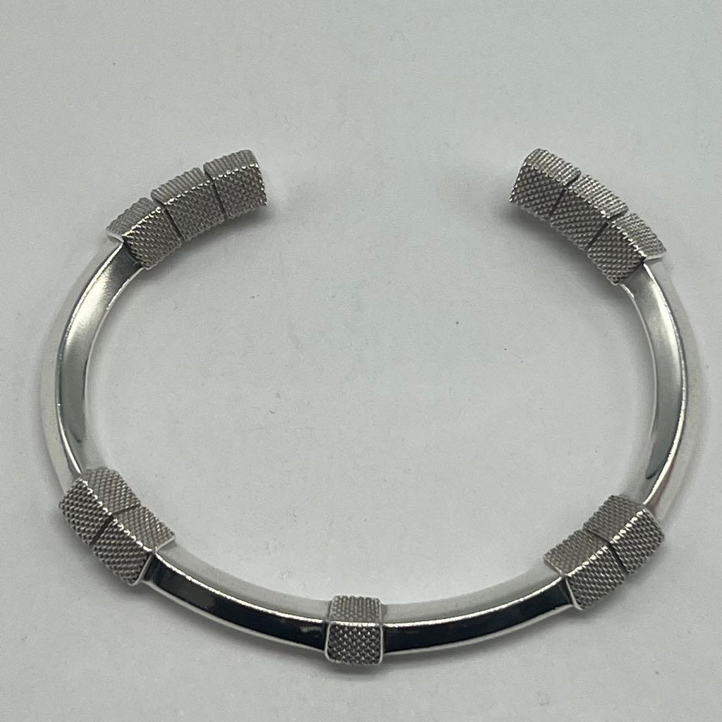 Bottega Veneta Intrecciato Cuff Bangle Bracelet — view 7