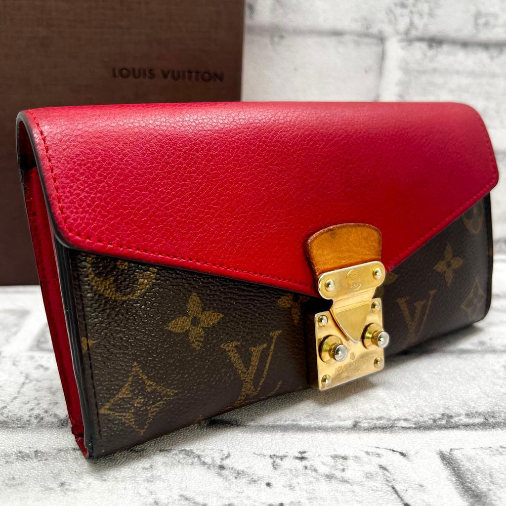 Louis Vuitton Monogram Portefeuille Pallas Three Wallet