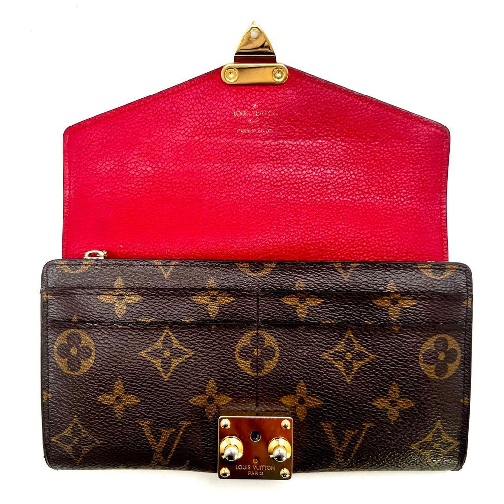 Louis Vuitton Monogram Portefeuille Pallas Three Wallet — view 2