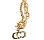 Dior CD Logo Ribbon Motif Necklace — view 5