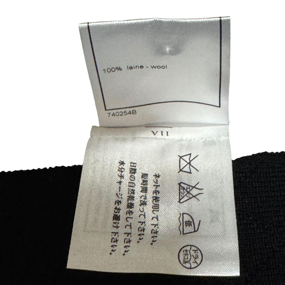 Chanel CC Logo Scarf Shawl Wool — view 9