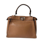 Fendi Peekaboo Selleria Mini Shoulder Handbag — view 3