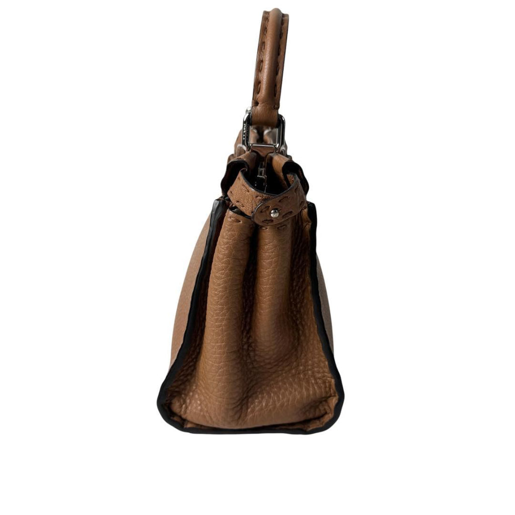 Fendi Peekaboo Selleria Mini Shoulder Handbag — view 4