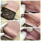 Louis Vuitton Monogram Portemonnaie Rosalie Foldable — view 6