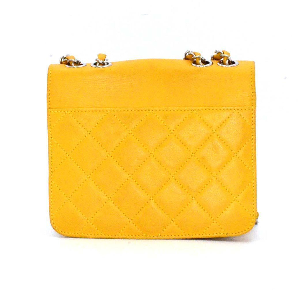 Chanel Half Coco Quilted Caviar Leather Chain Shoulder Bag — view 2