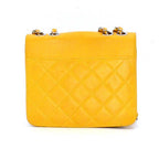 Chanel Half Coco Quilted Caviar Leather Chain Shoulder Bag — view 2