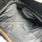 Gucci Sherry Line Shoulder Bag Suede Black Logo — view 5