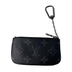 Louis Vuitton Coin Case Monogram Eclipse Pochette — view 3