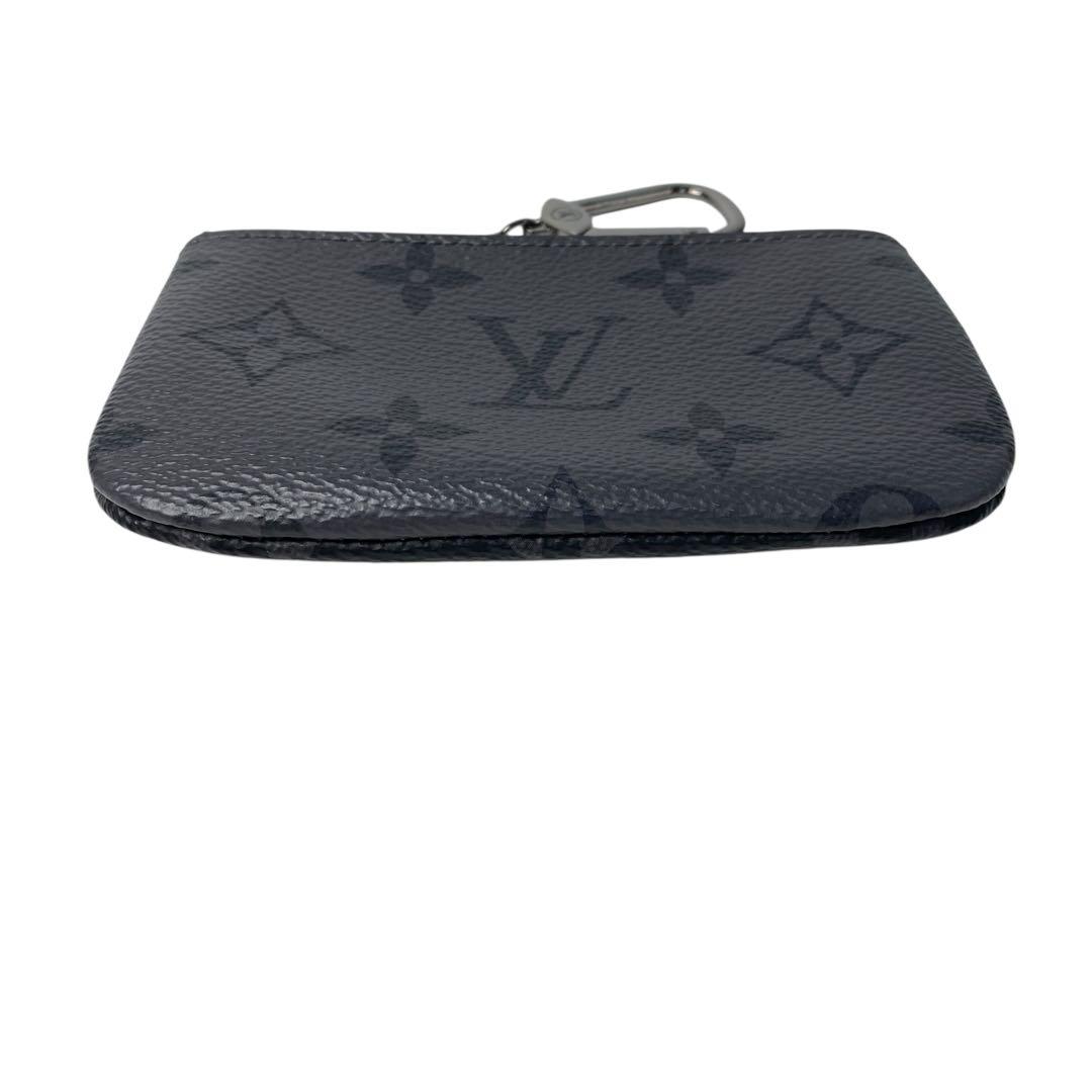 Louis Vuitton Coin Case Monogram Eclipse Pochette — view 6