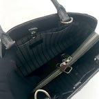 Louis Vuitton Monogram Empreinte Montaigne BB Gray Studs Handbag — view 5