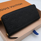 Louis Vuitton Monogram Empreinte Portefeuille Clemence Wallet