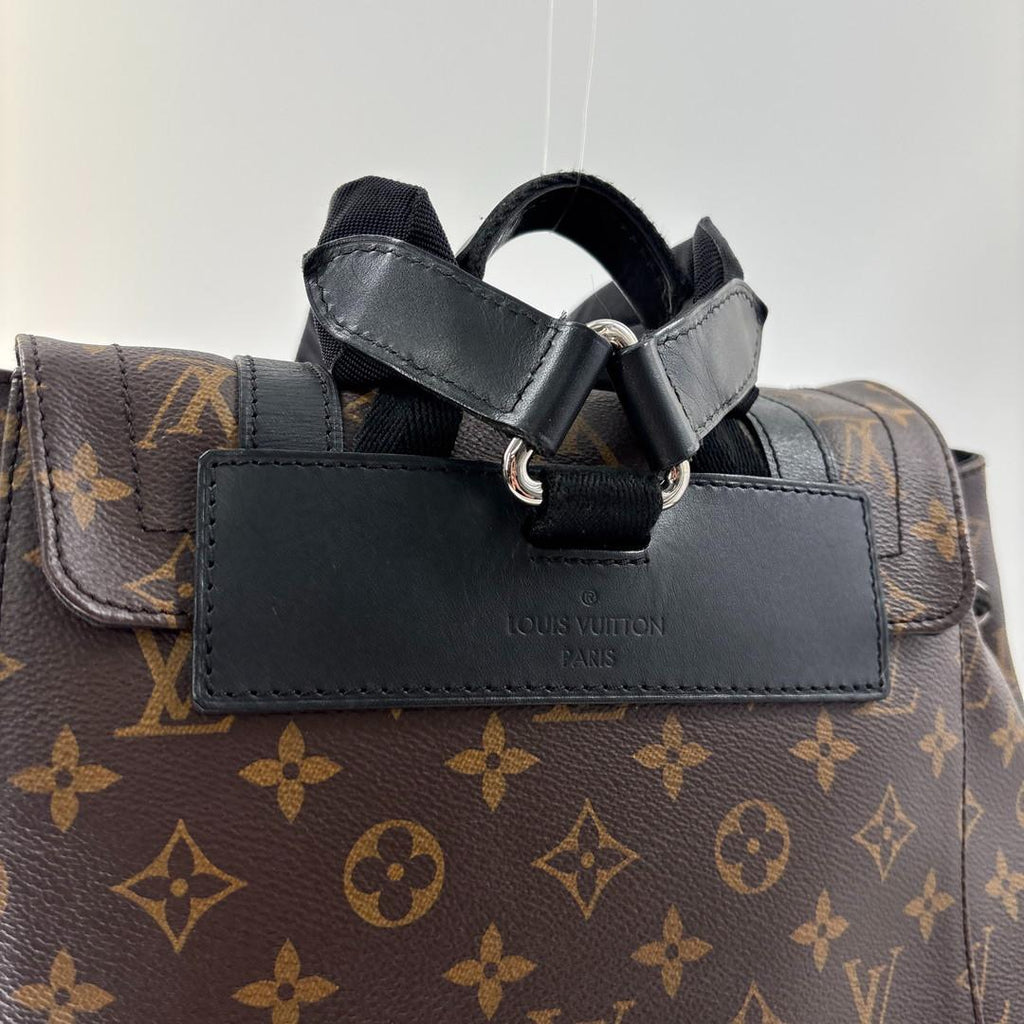 Louis Vuitton Monogram Macassar Christopher PM Backpack — view 6