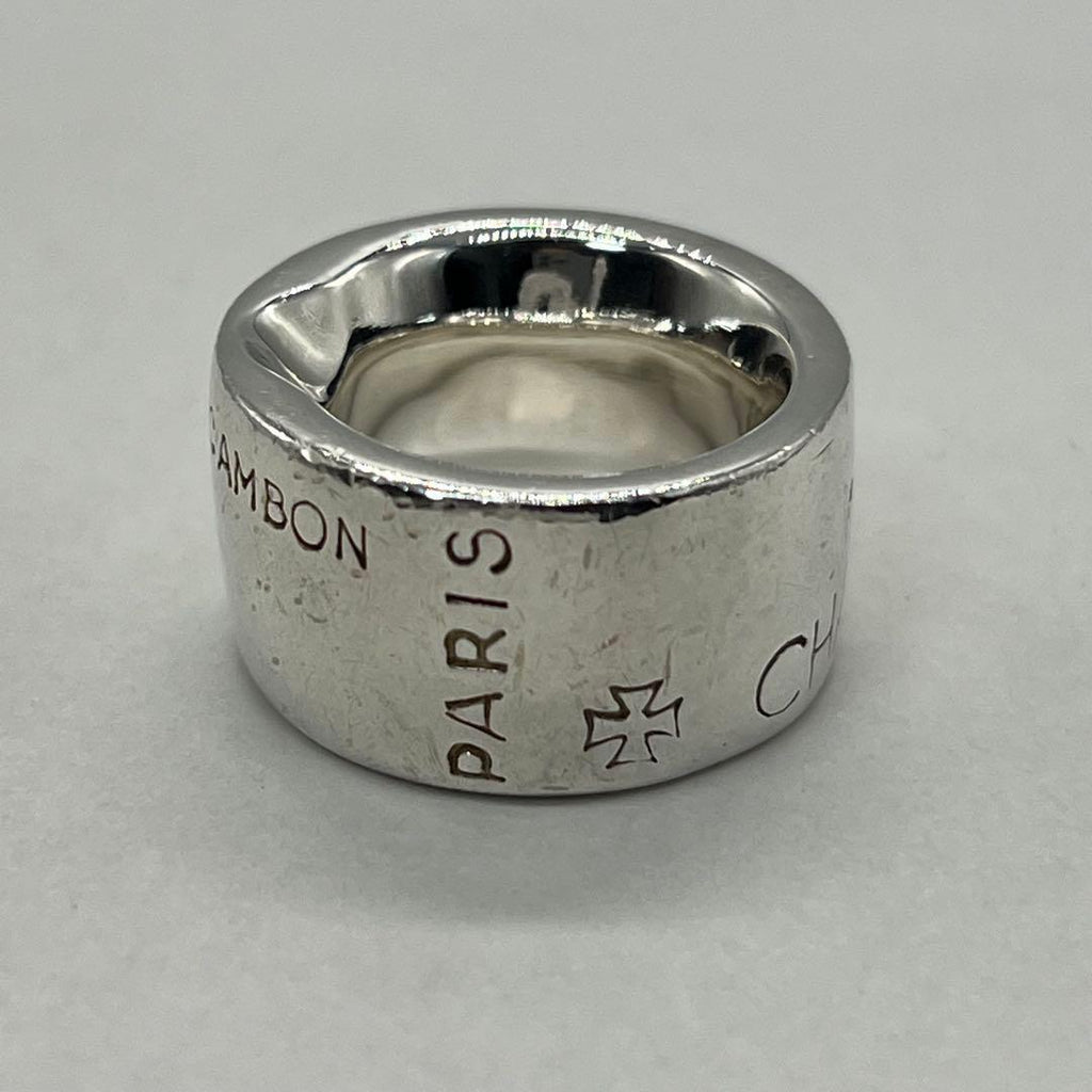 Chanel Cambon Ring Logo Vintage — view 4